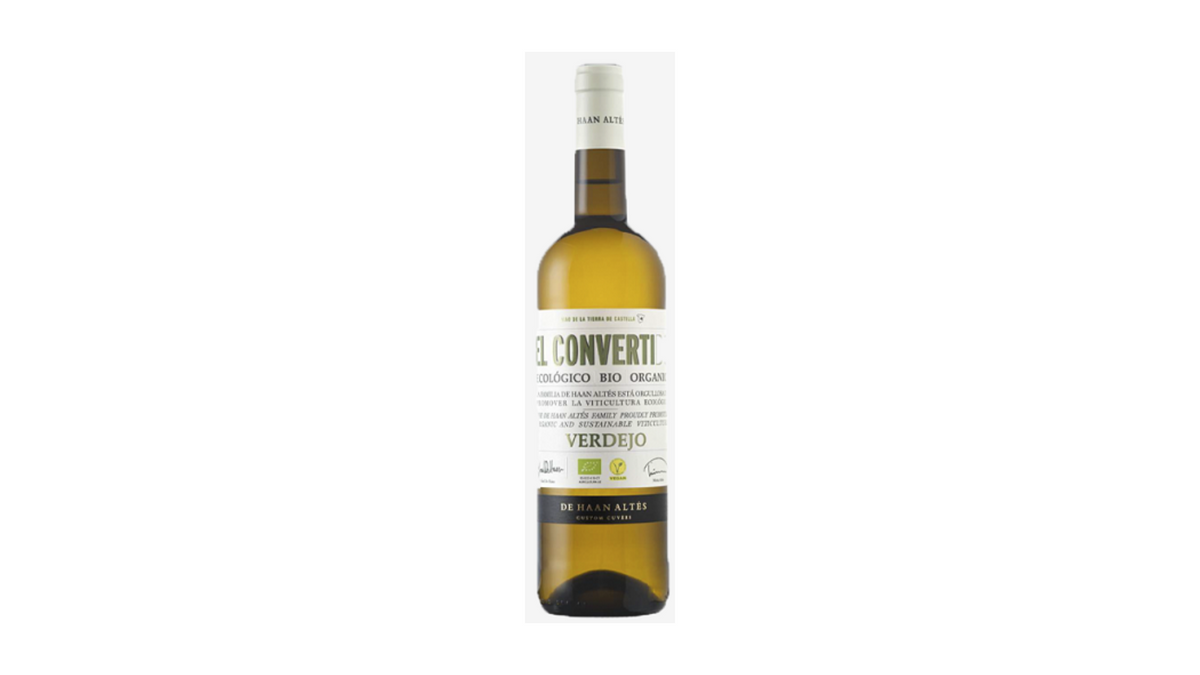 Spain: De Haan Altés - El Convertido Verdejo 2025, Castilla-La Mancha (Organic, Vegan-friendly)